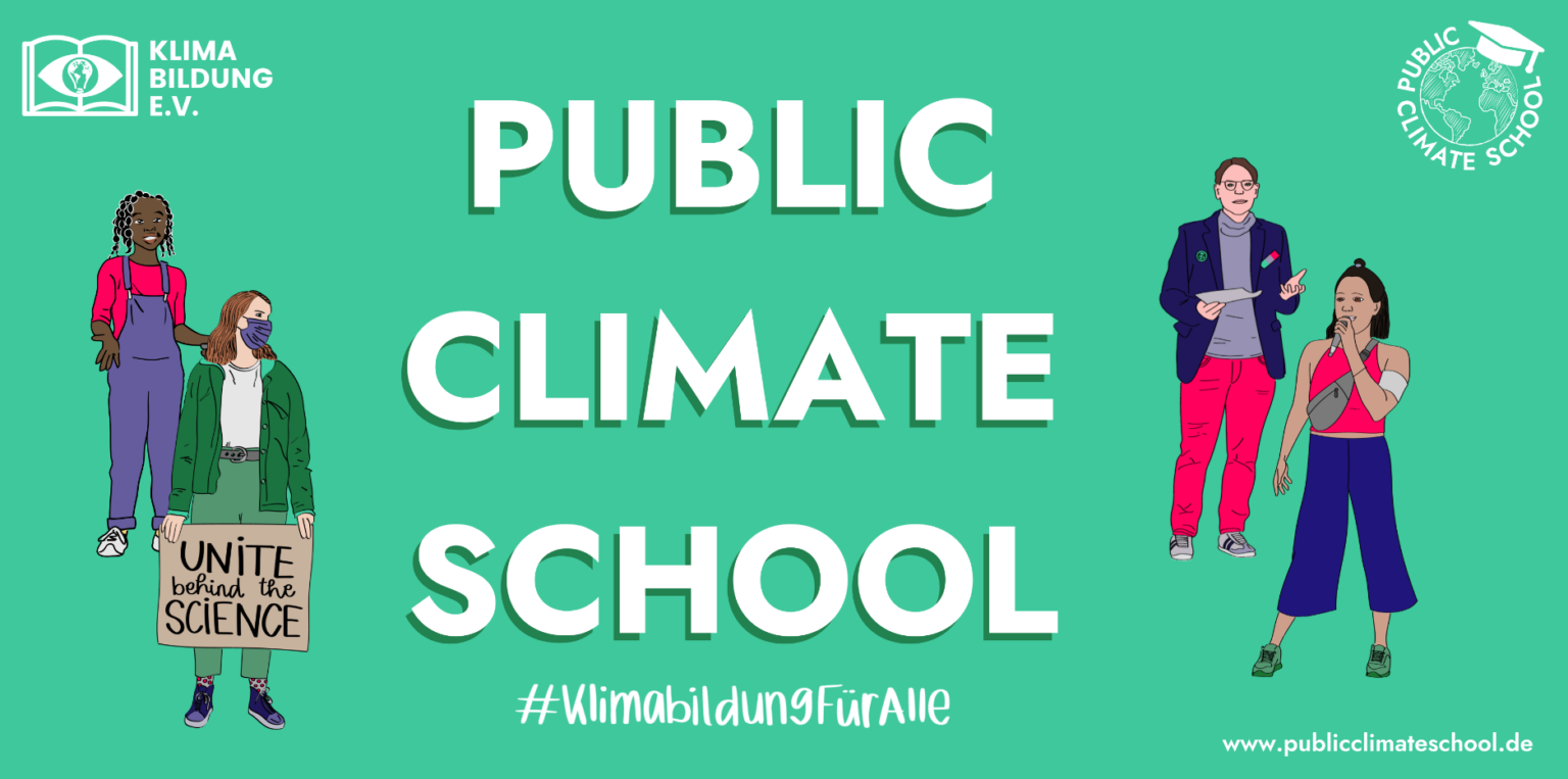 Die Public Climate School: Klimabildung für Schulen 2023 – EineWeltBlaBla