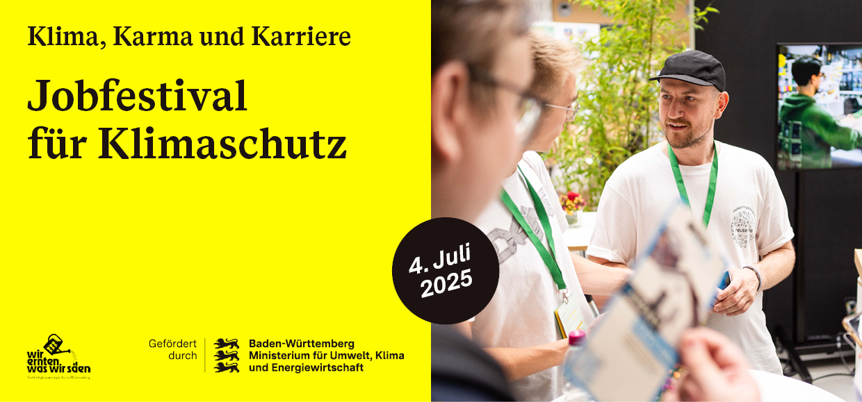 Jobfestival für Klimaschutz EineWeltBlaBla